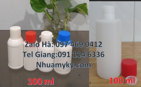 chai nhựa trắng đục, Chai 30ml đựng hóa chất, chai 30ml đựng phân bón, Chai 250ml đựng hóa chất, cha