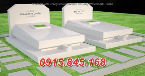 an giang - 007 Mẫu mộ đá đôi đẹp tro cốt bán an giang