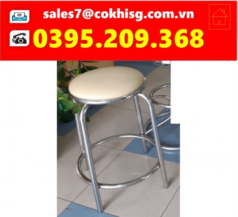 GHẾ THÍ NGHIỆM INOX BỌC NỆM