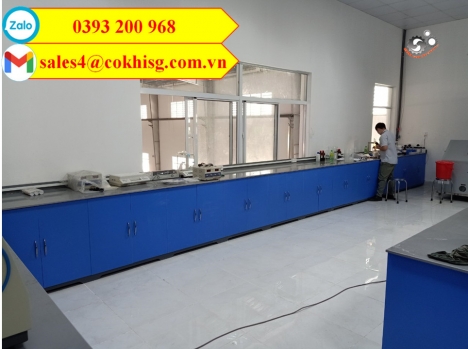 Bàn thí nghiệm áp tường