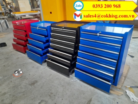 Xe đẩy dụng cụ đồ nghề 7 ngăn