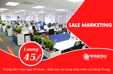 Tuyển Sale Marketing online lương TRên 30 triệu/ tháng tại campuchia