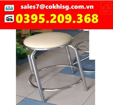 GHẾ THÍ NGHIỆM INOX BỌC NỆM