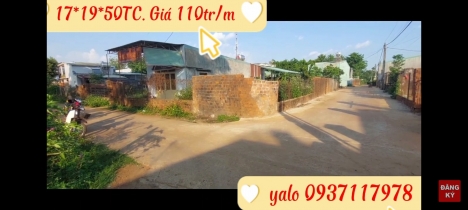 Nhà 2 Mặt tiền  tại Trung tâm Thị trấn Chư Sê, Gia Lai. Thổ cư 50m chỉ 110tr/