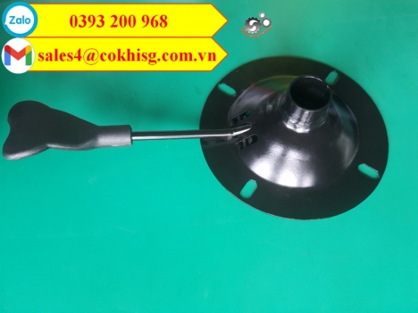 Đế gắn ty hơi ghế văn phòng