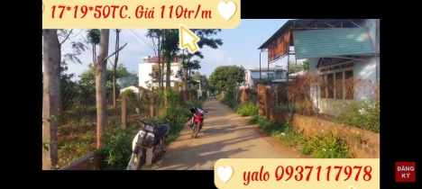Nhà 2 Mặt tiền  tại Trung tâm Thị trấn Chư Sê, Gia Lai. Thổ cư 50m chỉ 110tr/
