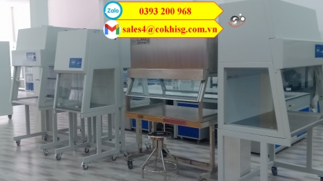 Tủ cấy vi sinh dòng khí thổi ngang không cửa