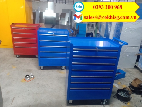 Xe đẩy dụng cụ đồ nghề 7 ngăn