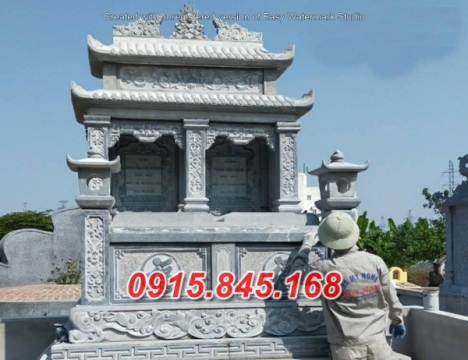 0006 Bình dương mẫu lăng mộ đá đẹp bán mộ 3333