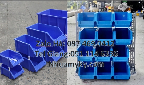 thùng nhựa đựng phụ tùng, Khay linh kiện giá rẻ. Kệ nhựa đựng ốc vít, Khay nhựa đựng bulon. Kệ đựng