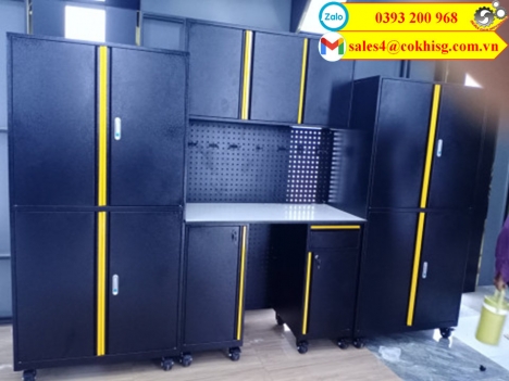 Bộ tủ dụng cụ đồ nghề sửa chữa garage