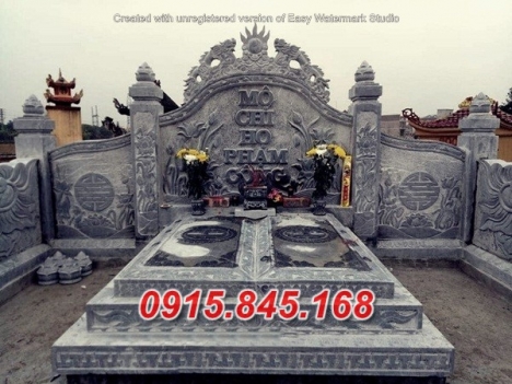 an giang - 007 Mẫu mộ đá đôi đẹp tro cốt bán an giang