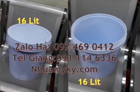 Xô sơn 18l nắp chiết rót, Xô nhựa 10 lít Xô đựng sơn 20 lít, Xô nhựa đựng sơn 22 lít. Thùng sơn