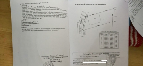 Bán đất thổ cư tại đường Tỉnh lộ 7, Xã An Nhơn Tây, Huyện Củ Chi, TP. Hồ Chí Minh giá 6.66m2