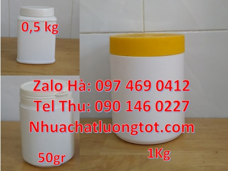 Hũ 50gr, hũ 50 gram, hũ nhựa 100gr, hũ chiết kem body 200 gram, hũ nhựa 200 gram hũ nhựa 250 gr đựn