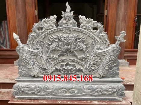 @462+ Mẫu cuốn thư đá từ đường đẹp