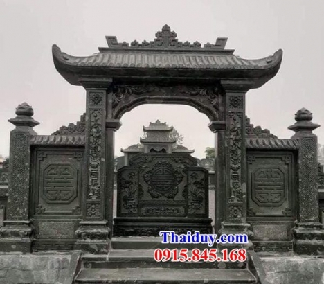 $#-7410+ Mẫu bình phong đá nhà thờ họ đẹp