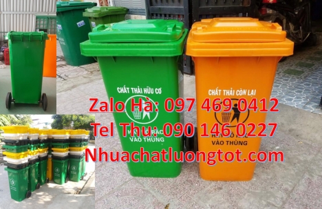 thùng rác 60l đạp chân, thùng rác đạp chân, sọt nhựa, Thùng rác 120l nắp kín, Xe rác 120l 240l, t