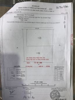 Chính chủ bán đất sát Khu Công Nghiệp Sơn Mỹ 2 Diện tích 20x50 full thổ cư = 1000m2