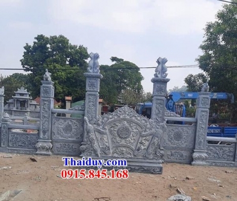 $#-7410+ Mẫu bình phong đá nhà thờ họ đẹp