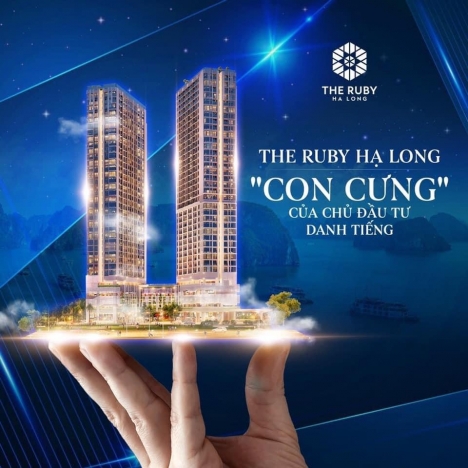 Căn hộ Smart Home cùng tiện ích 4.0 đầu tiên tại Hạ Long
Tên dự án: The Ruby Hạ Long