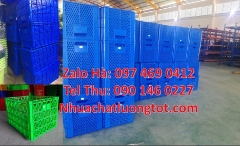 thùng nhựa đựng dụng cụ, Sóng bít, sóng hở, thùng nhựa đựng trái cây, hộp nhựa Giỏ nhựa, rổ nhựa, đị
