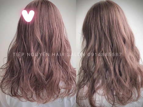Tóc uốn sóng lơi ngang vai, kiểu tóc được mọi cô nàng yêu thích - Tiệp Nguyễn Hair Salon