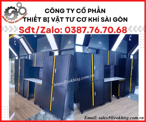 Bộ tủ đồ nghề garage ô tô