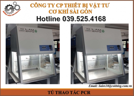 bàn thao tác PCR