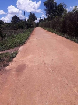 Bình Thạnh Đức trọng Lâm Đồng: 10 x 54, 100mtc. cách ql 27: 100 m, đất bằng, đường thông, khu dân