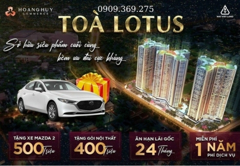 Căn hộ chung cư cao cấp Hoàng Huy Commercer