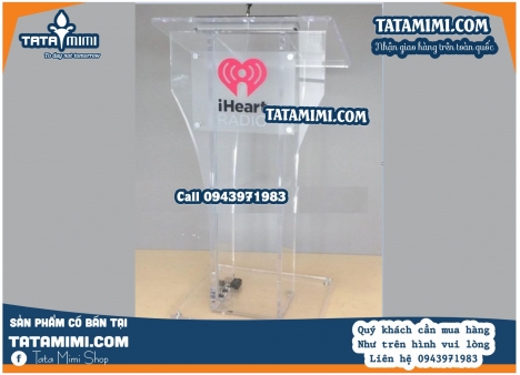 Bán Bục phát biểu bằng Mica giá rẻ