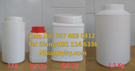 Hũ 50 gr, hũ 50gr, hũ pet 200g, hũ nhựa đựng gia vị 200gr hũ nhựa 250 gram vuông, hũ nhựa 250 gram