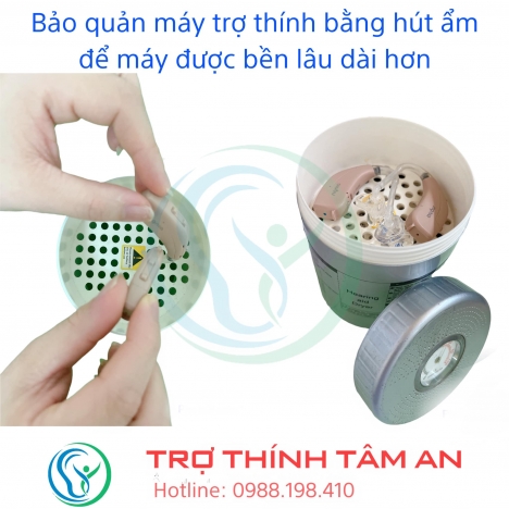 HÚT ẨM ĐIỆN CHO MÁY TRỢ THÍNH THANH HÓA