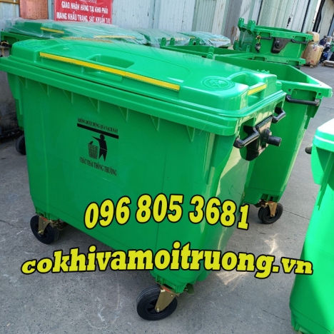 Thùng rác công cộng 660l