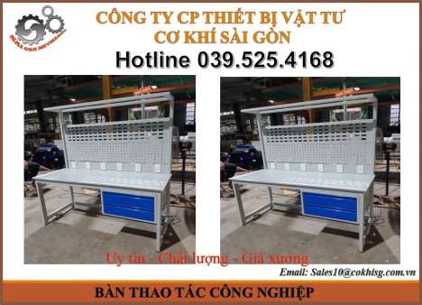 bàn nguội cơ khí bằng sắt sơn tĩnh điện