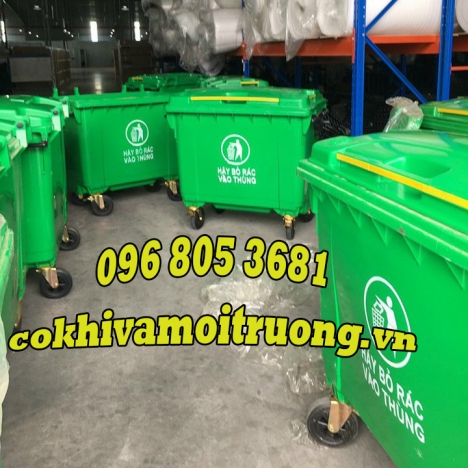 Thùng rác công cộng 660l