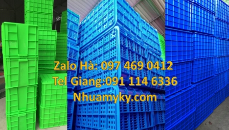 sóng nhựa bít, Sóng nhựa bít 2T5, Thùng nhựa đặc B3, sóng nhựa công nghiệp, rổ nhựa, Két bia, thùng
