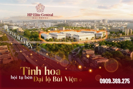 Dự án HP ELITE CENTRAL, ĐỒNG HOÀ, KIẾN AN, HẢI PHÒNG