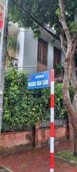 Bán đất mặt đường Hoàng Văn Tâm khối 10 phường Trường Thi