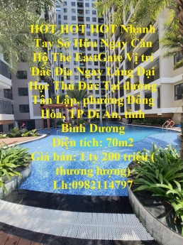 HOT HOT HOT Nhanh Tay Sở Hữu Ngay Căn Hộ The EastGate Vị trí Đắc Địa Ngay Làng Đại Học Thủ Đức Tại