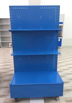 Kệ treo dụng cụ di động có hộp đồ nghề