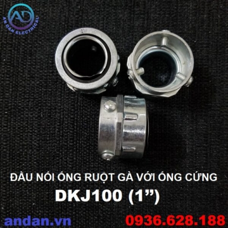 Đầu nối ống ruột gà với ống cứng EMT – DKJ