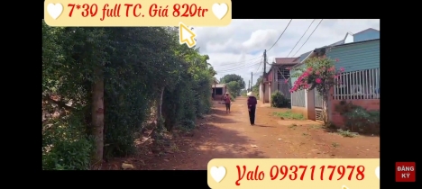 Nhà bán full thổ cư gần Ngay Trung tâm Thị trấn Chư sê, Gia Lai. Giá 820tr