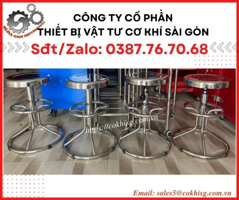 Ghế inox phòng thí nghiệm