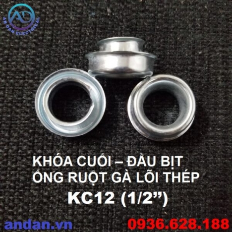 Khóa cuối – Đầu bịt ống ruột gà lõi thép (KC)