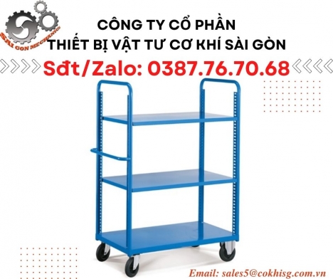 Xe đẩy hàng 3 tầng