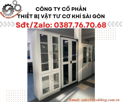 Tủ hồ sơ 2 cánh - Cửa kính