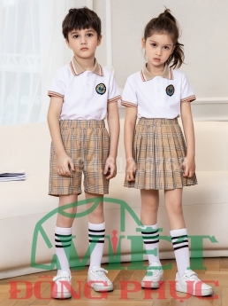 Mẫu đồng phục học sinh tiểu học  đẹp, tốt, bền tại Hà Nội