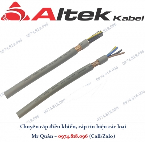 Cáp tín hiệu lõi nhiều màu – Altek Kabel